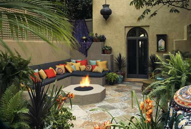 Patio interiores minimalista: patios modernos y minimalistas paper ... Diseño Patio Piscina interior