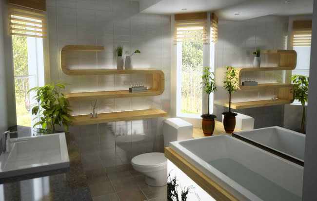 plantas interior para cuartos baño